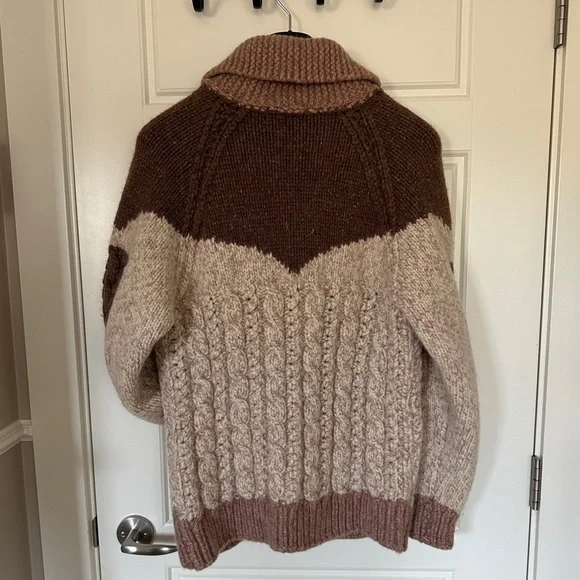 Vintage Buffalo Wool Sweater / Jacket - Picture 12 of 16